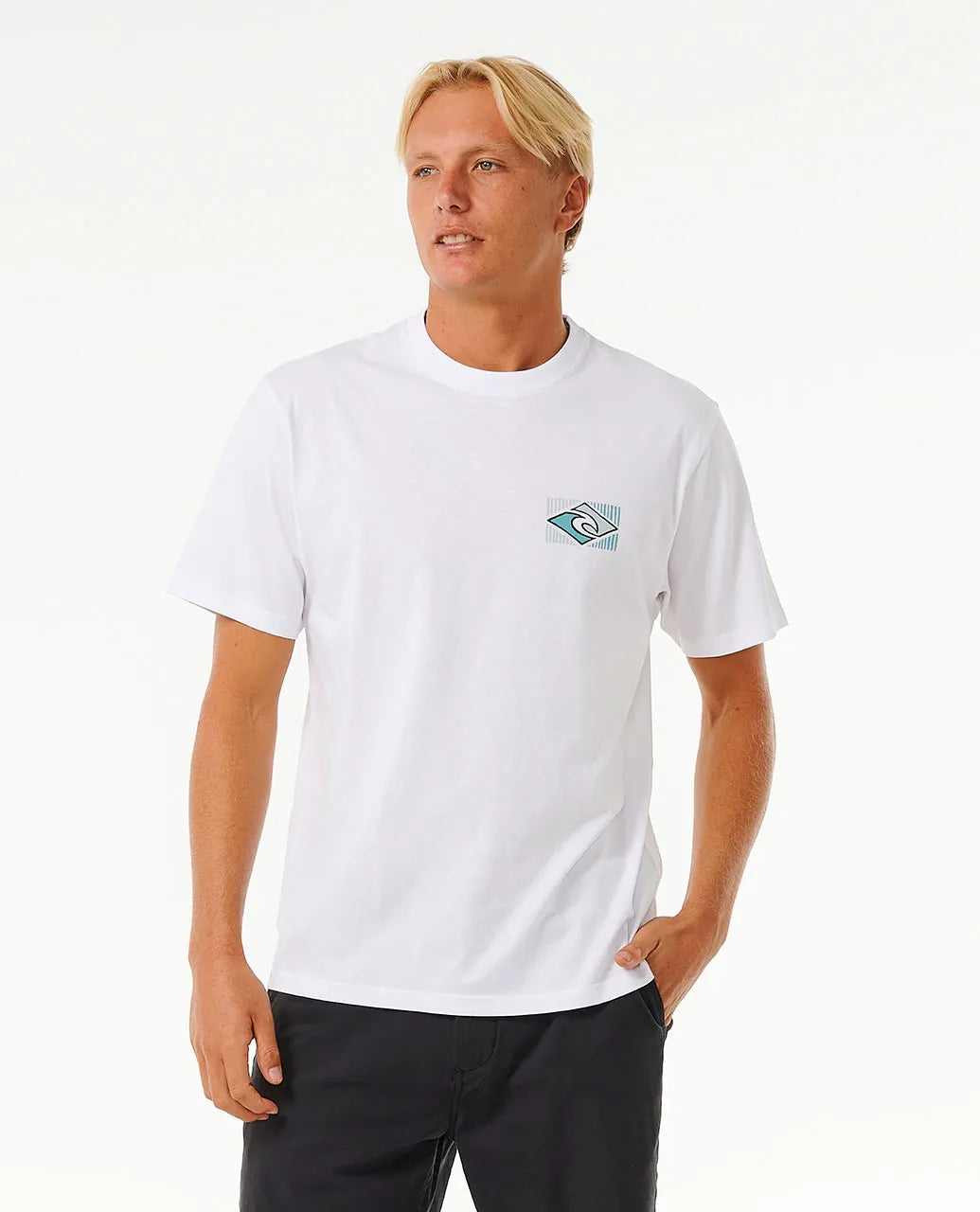 Ripcurl Traditions Premium Tee - White Mens T Shirt