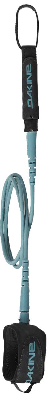 Dakine Pro comp 6' x 3/16 Surf Leash - Ast Colors Surf Leash Tropical Dream Teal