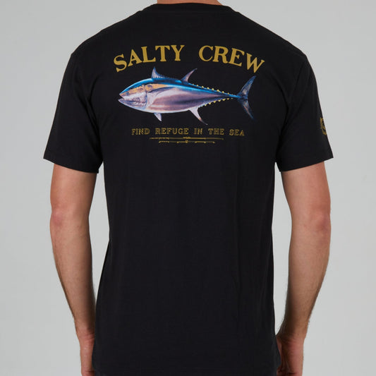 Salty Crew Big Blue Men's S/S Premium Tee- Black Mens T Shirt