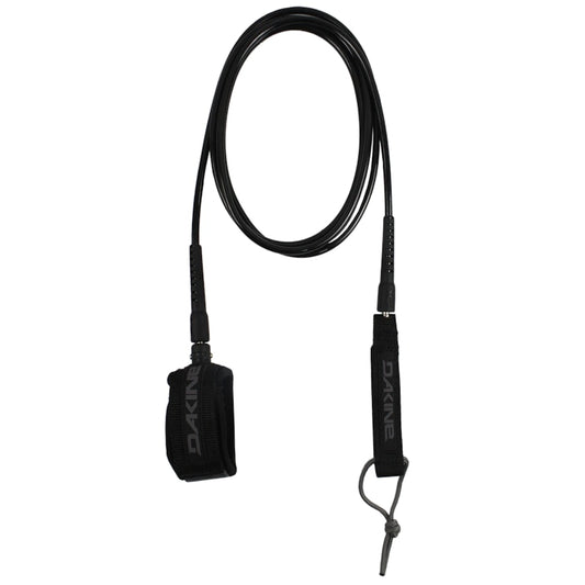 Dakine Kainui Team 6' x 1/4" Surfboard Leash Surf Leash Irons Black