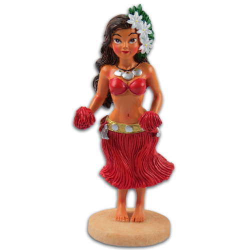 Hula girl dashboard doll sales