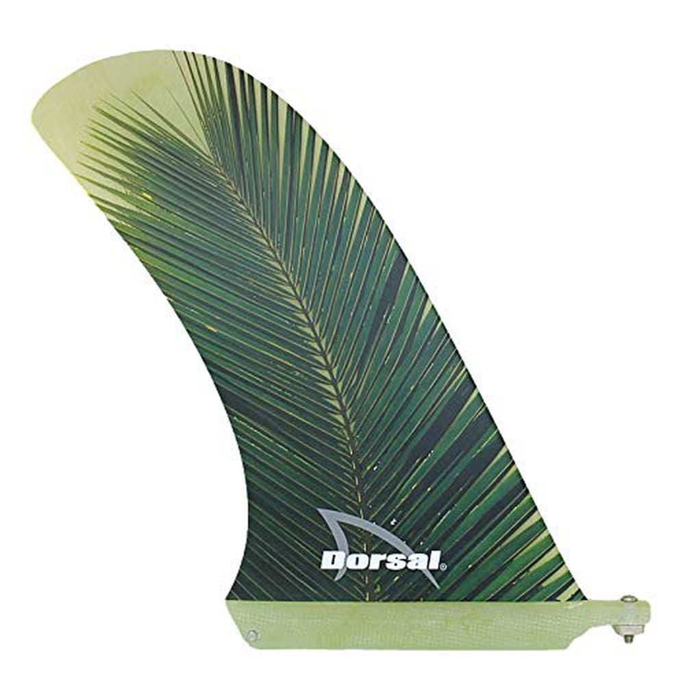 Modified Hatchet Pivot Fiberglass Longboard Surfboard SUP Surf Fin Longboard Fiberglass Fins 10" Green Fiberglass