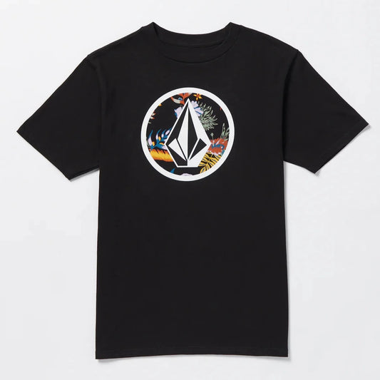 Volcom Crisp Stone SS Tee Shirt - New Black Mens T Shirt