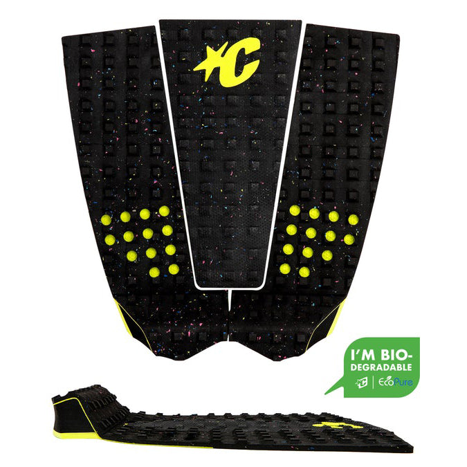 Creatures of leisure Italo Ferreira Lite Traction Traction Pad Eco Pure Black Lime