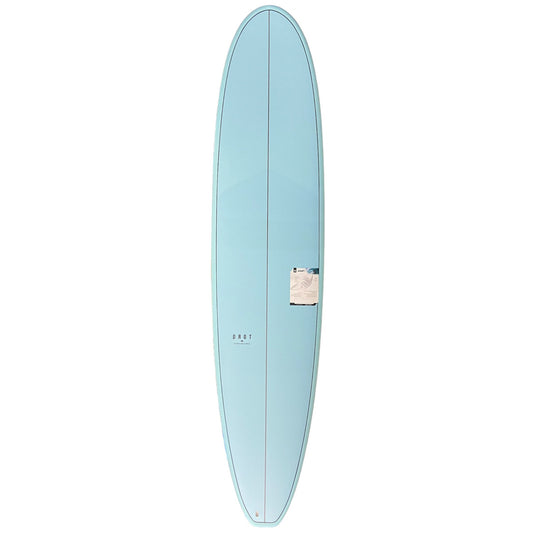 Torq 8'0" Mini Longboard TET Epoxy Surfboard - Baby Blue Pattern Surfboard