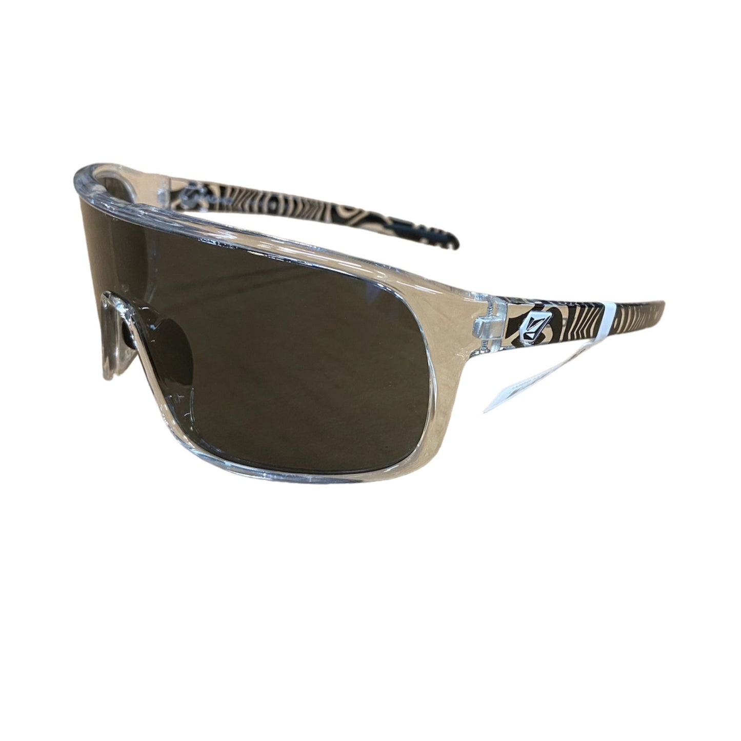 Volcom Macho Sunglasses - AST Colors Sunglasses Gloss Clear Asphalt Beach Gray