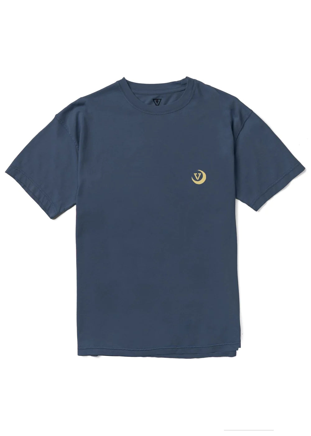 Vissla Seascape SS Organic Tee - Dark Denim Mens T Shirt