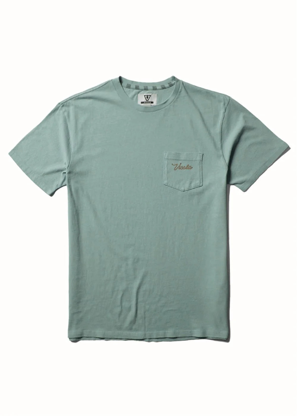 Vissla Baja West SS Premium Pocket Tee - Sage Green