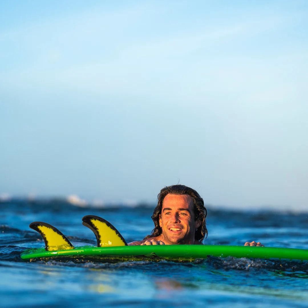 FCS II Mason Ho Signature Fin - Black Yellow Fins
