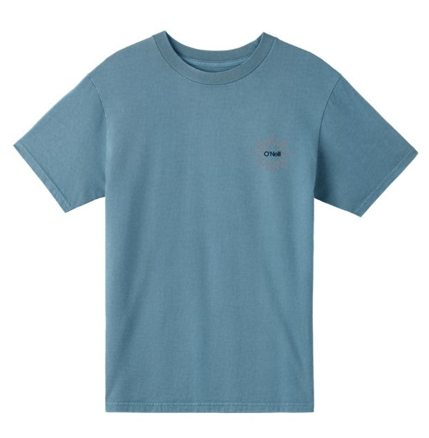O'Neill OG Sun Palm Men's Pigment Tee Shirt - Blue Mens T Shirt