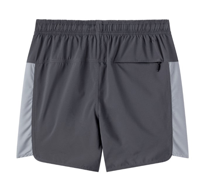 O'Neill Perform Light Tech Panel Lined Elastic Waist Shorts 17" - Gray Mens Boardshorts