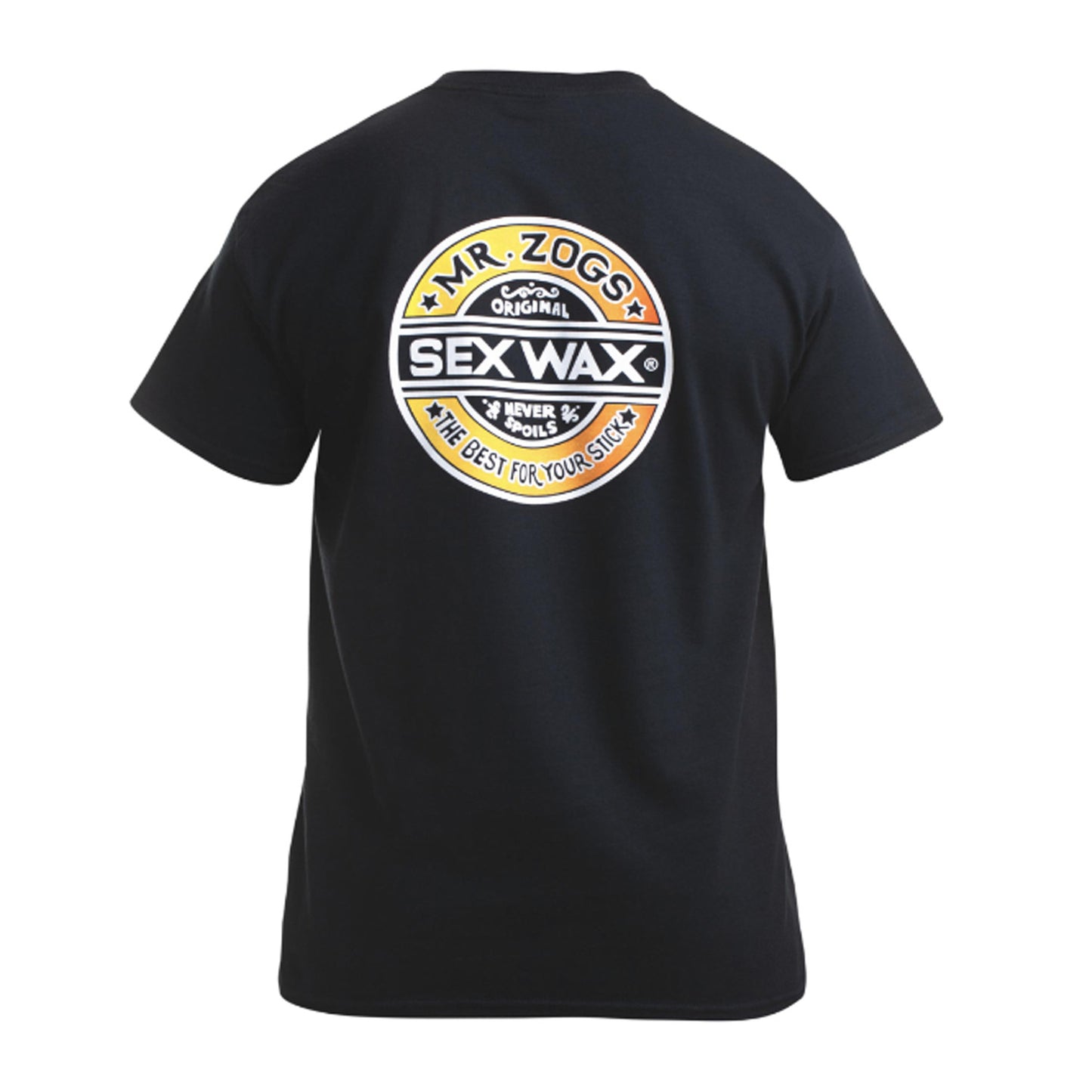 Sex Wax Fade SS Tee Shirt - Black - White - Htr Grey Mens T Shirt