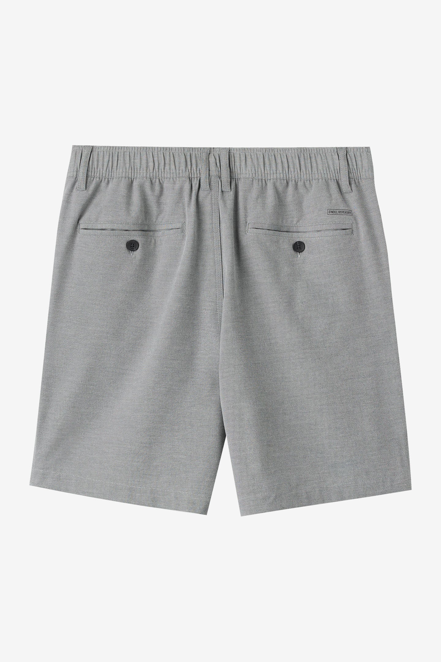 Oneill Reserve Light Check Elastic Waist 18" Shorts - Dark Shadow Mens Shorts