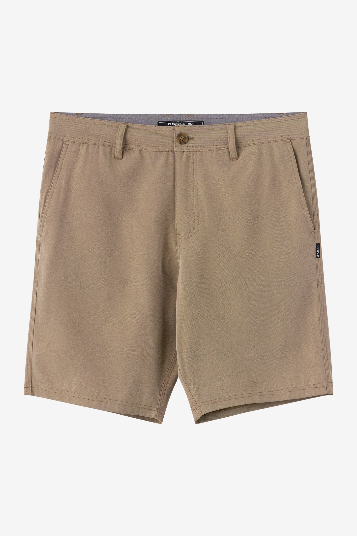 O'neill Reserve Light Check 19" Shorts -Dark Khaki