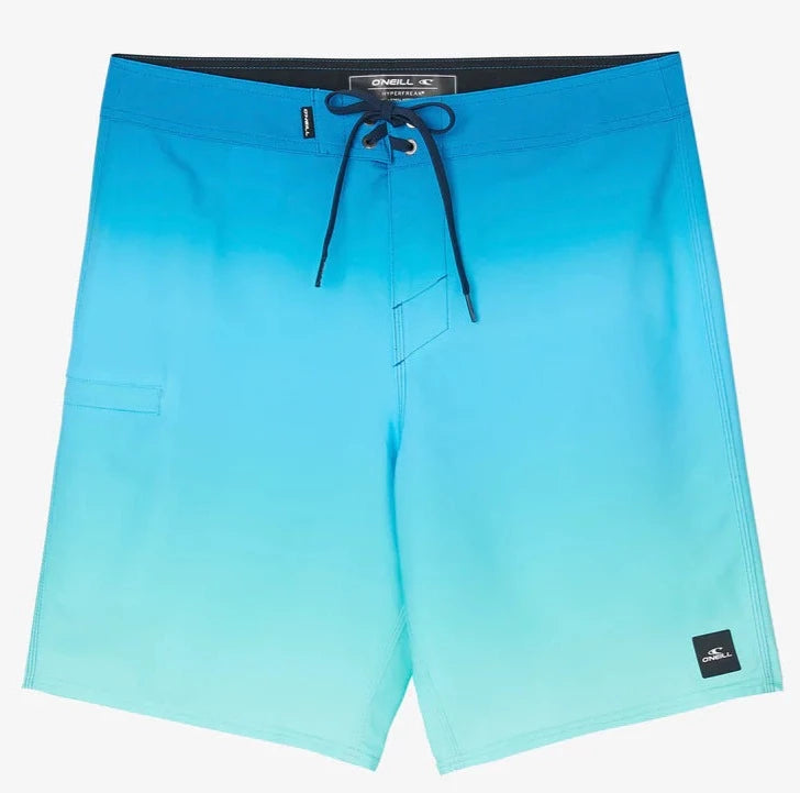 O Neill Hyperfreak Heat Fade 19 Boardshorts Blue Aquarius