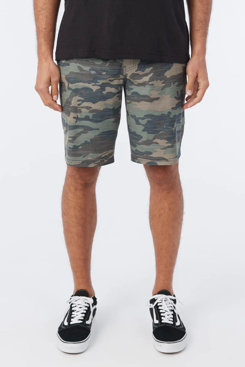 Oneill Reserve Slub 20" Men's Hybrid Shorts - Camo Mens Shorts