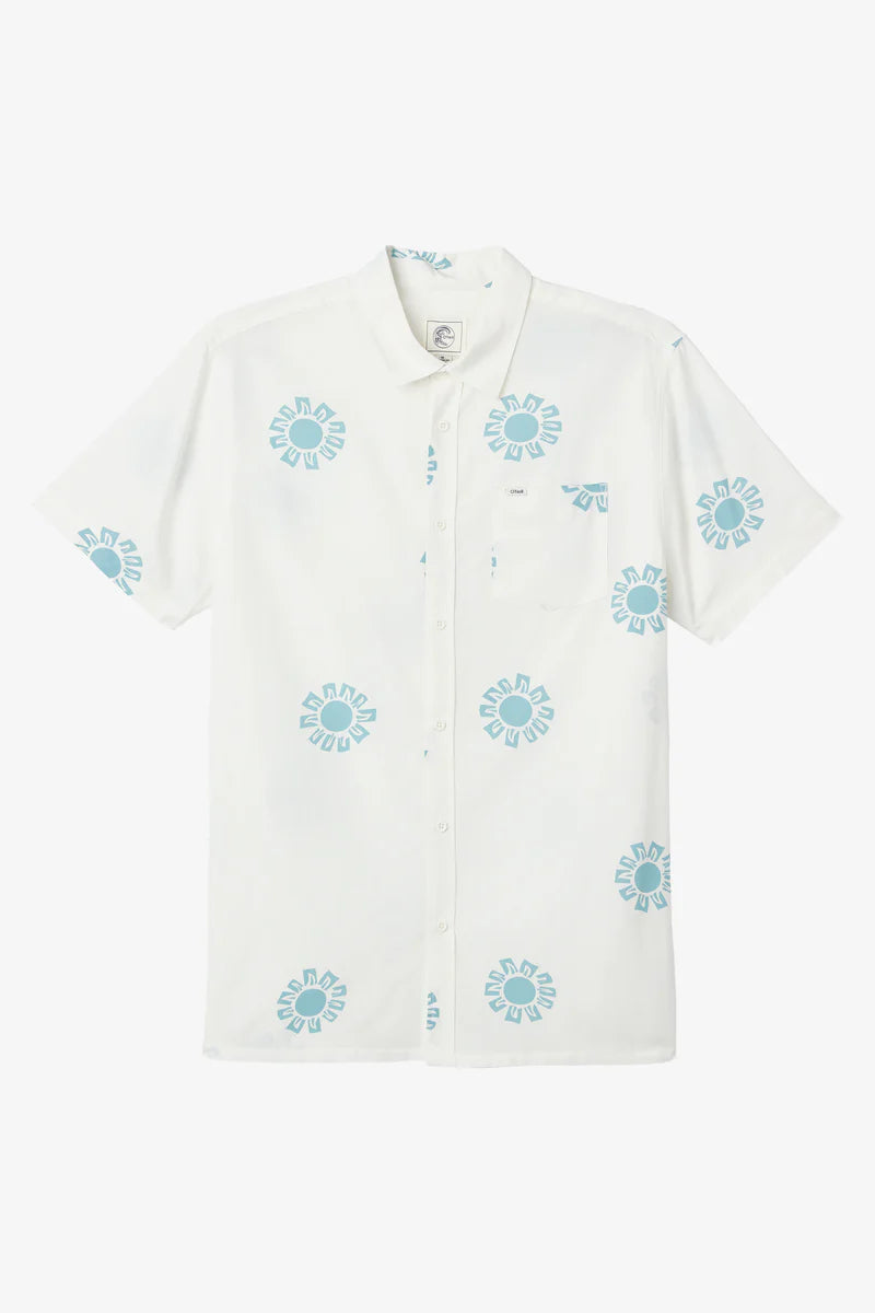 Oneill OG Eco Standard Button Down Shirt - Natural Mens Woven