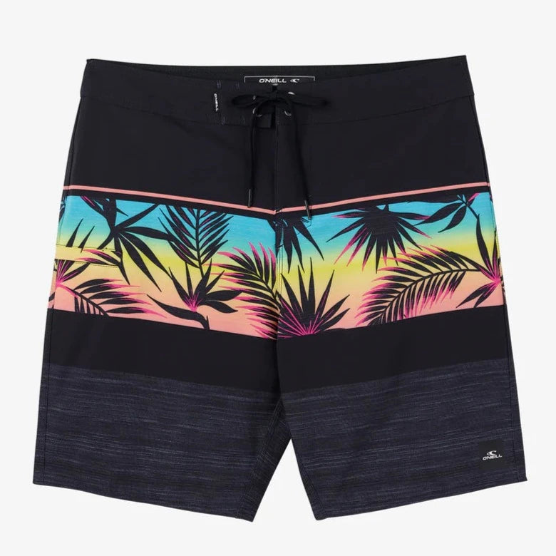 O'Neill Hyperfreak Heat Block 19" Boardshorts - Black Mens Boardshorts