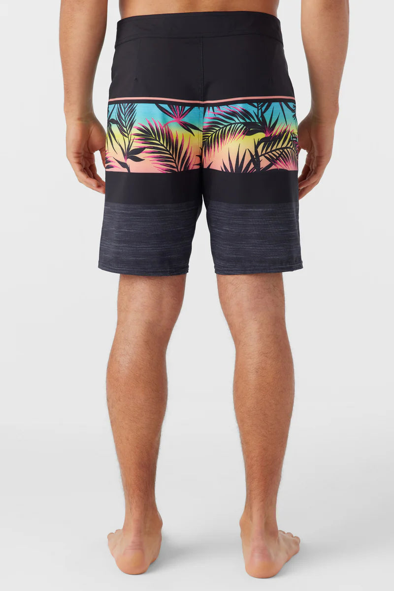 O'Neill Hyperfreak Heat Block 19" Boardshorts - Black Mens Boardshorts