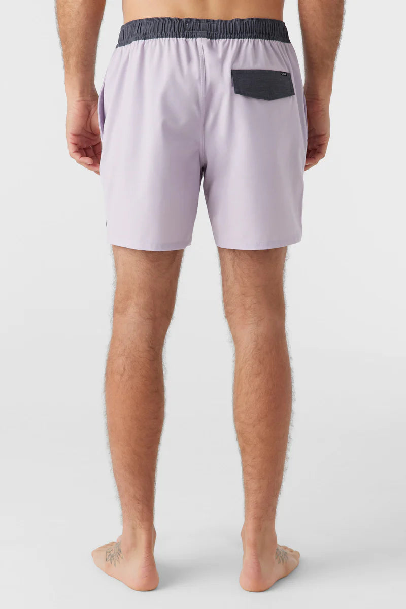 O'Neill OG Solid Volley Shorts 16" - Purple Iris Mens Boardshorts