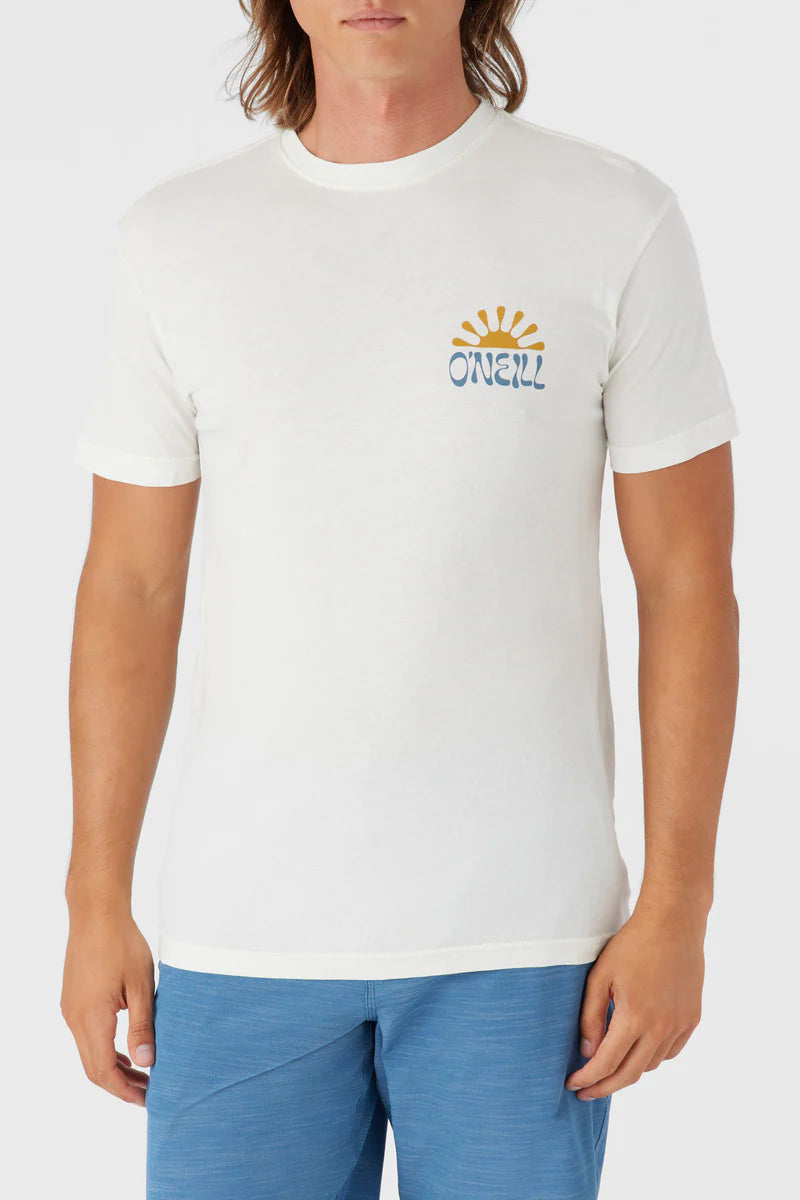 O'Neill Huckleberry Men's Tee Shirt - Natural Mens T Shirt