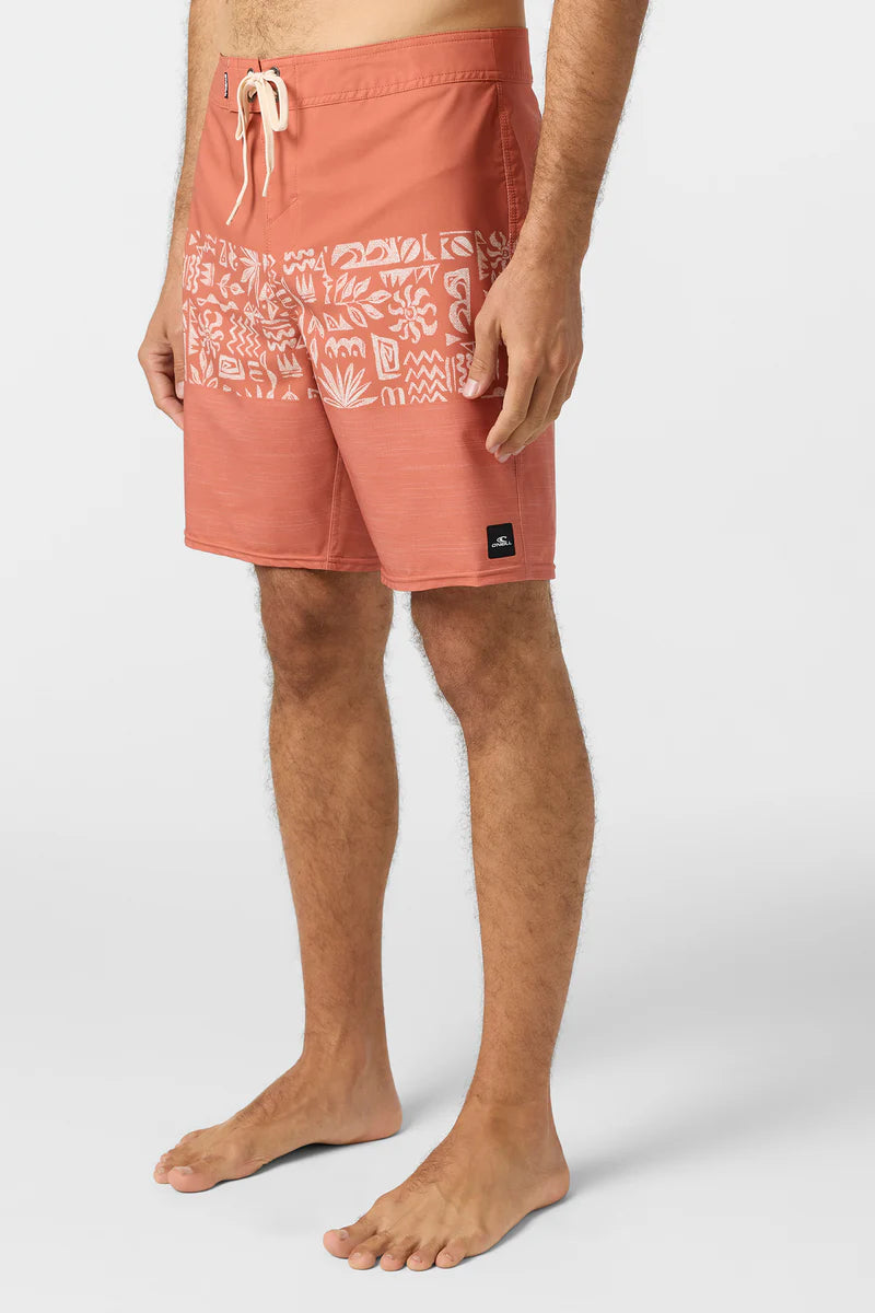 O'Neill Hyperfreak Heat Block 19" Boardshorts - Autumn Leaf Mens Boardshorts