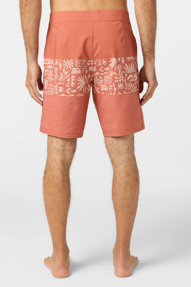 O'Neill Hyperfreak Heat Block 19" Boardshorts - Autumn Leaf Mens Boardshorts