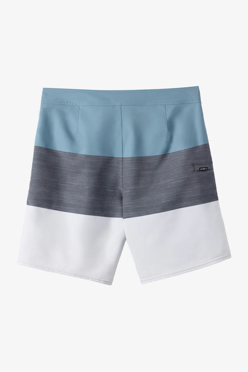 O'Neill Hyperfreak Heat Block 19" Boardshorts - Trooper Grey Mens Boardshorts