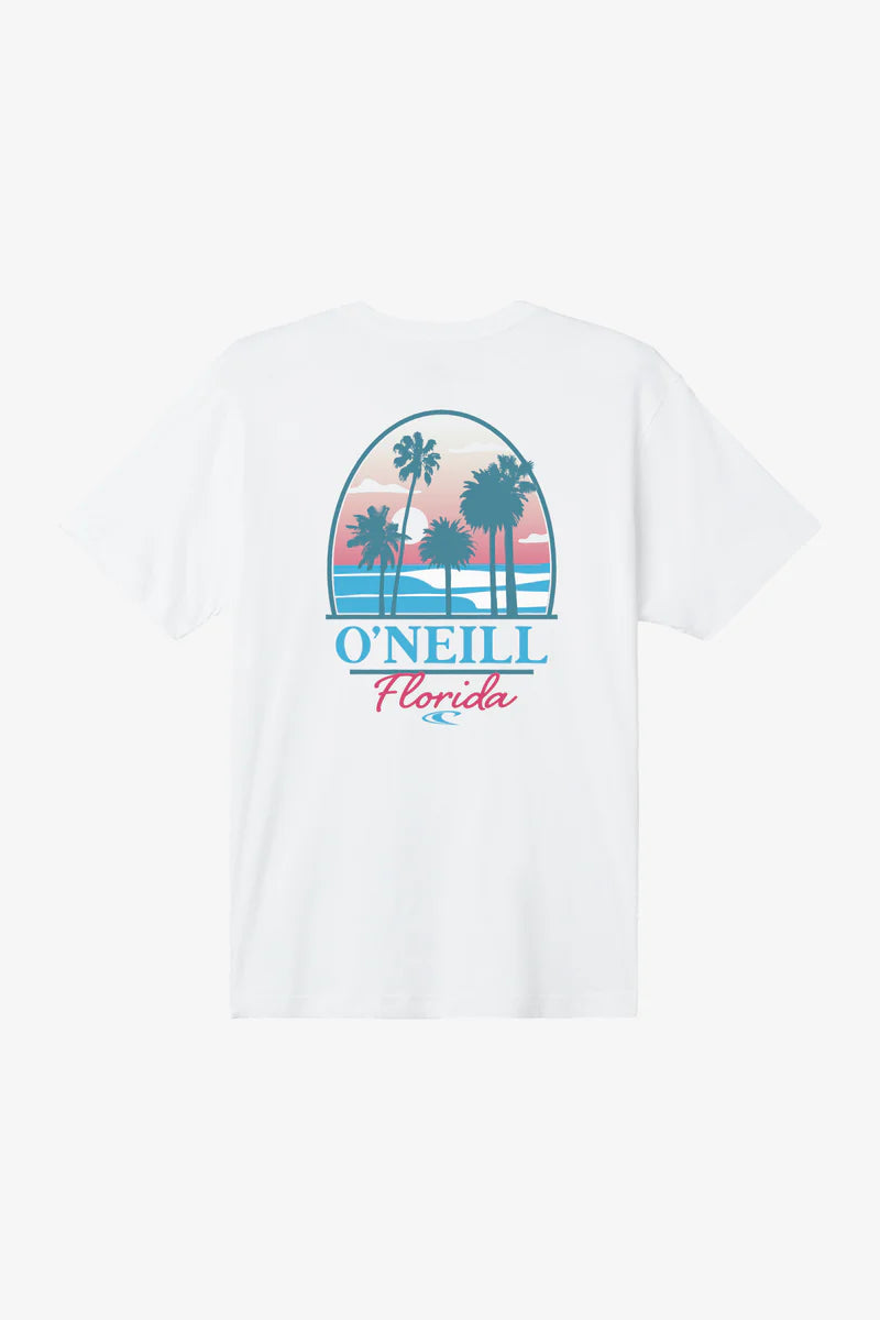 O'Neill Florida Palms Men's Tee Shirt - White Mens T Shirt
