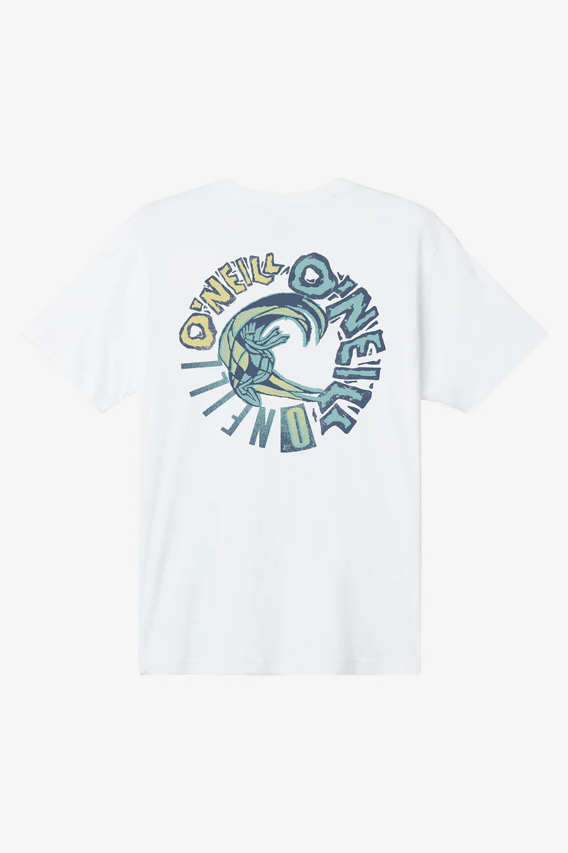 O'Neill Spiked Men's Tee Shirt - White Mens T Shirt