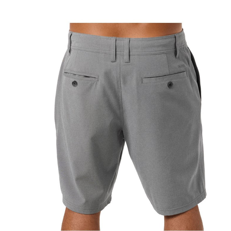 O'neill Reserve Light Check 19" Shorts - Dark Shadow Grey Mens Shorts