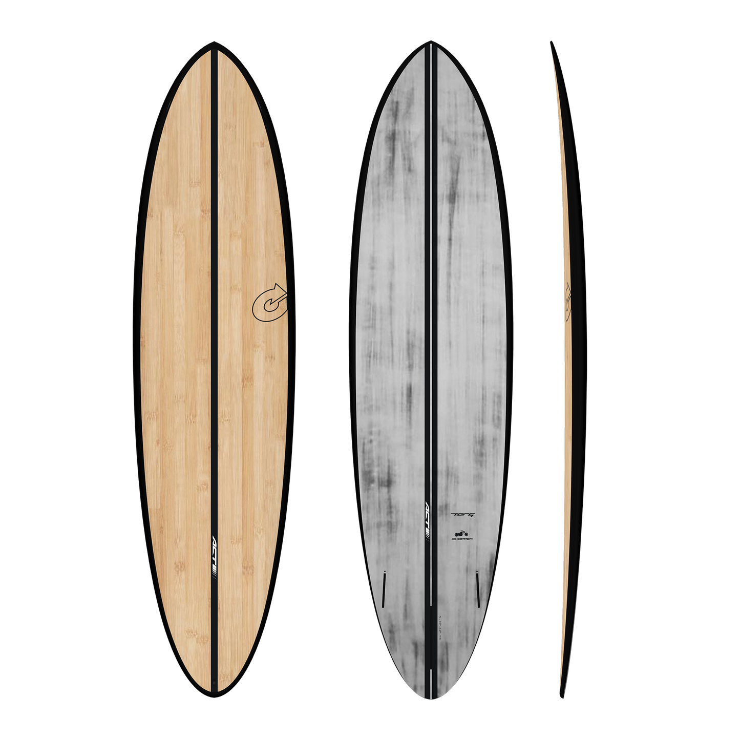 Torq ACT Carbon Chopper Epoxy Surfboard 7’6 x 21 3/4” x 2 7/8”- 52.5 ltr Surfboard