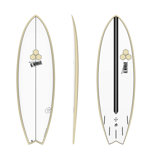Torq Channel Islands Colab Al Merrick Pod Mod 6'2" Epoxy Surfboard - Sand Rails Surfboard