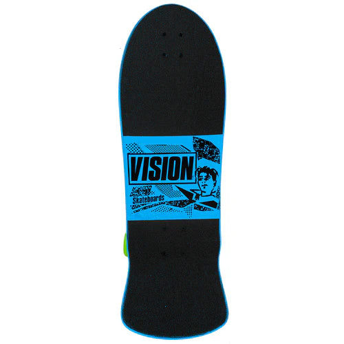 Vision Original Mark Gonzales OG Complete Skateboard 10 x 30 Blue Complete Skateboard
