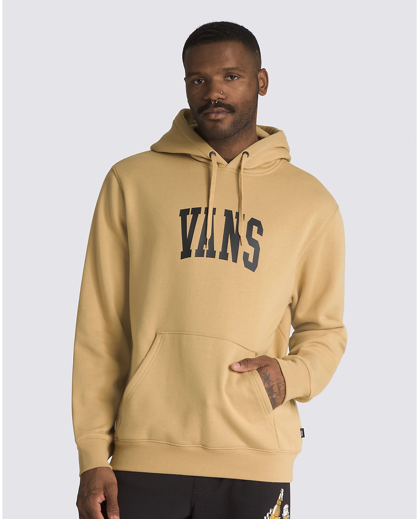 Vans Arched Pull Over Hoodie Sweat Shirt - Antelope mens hoodie