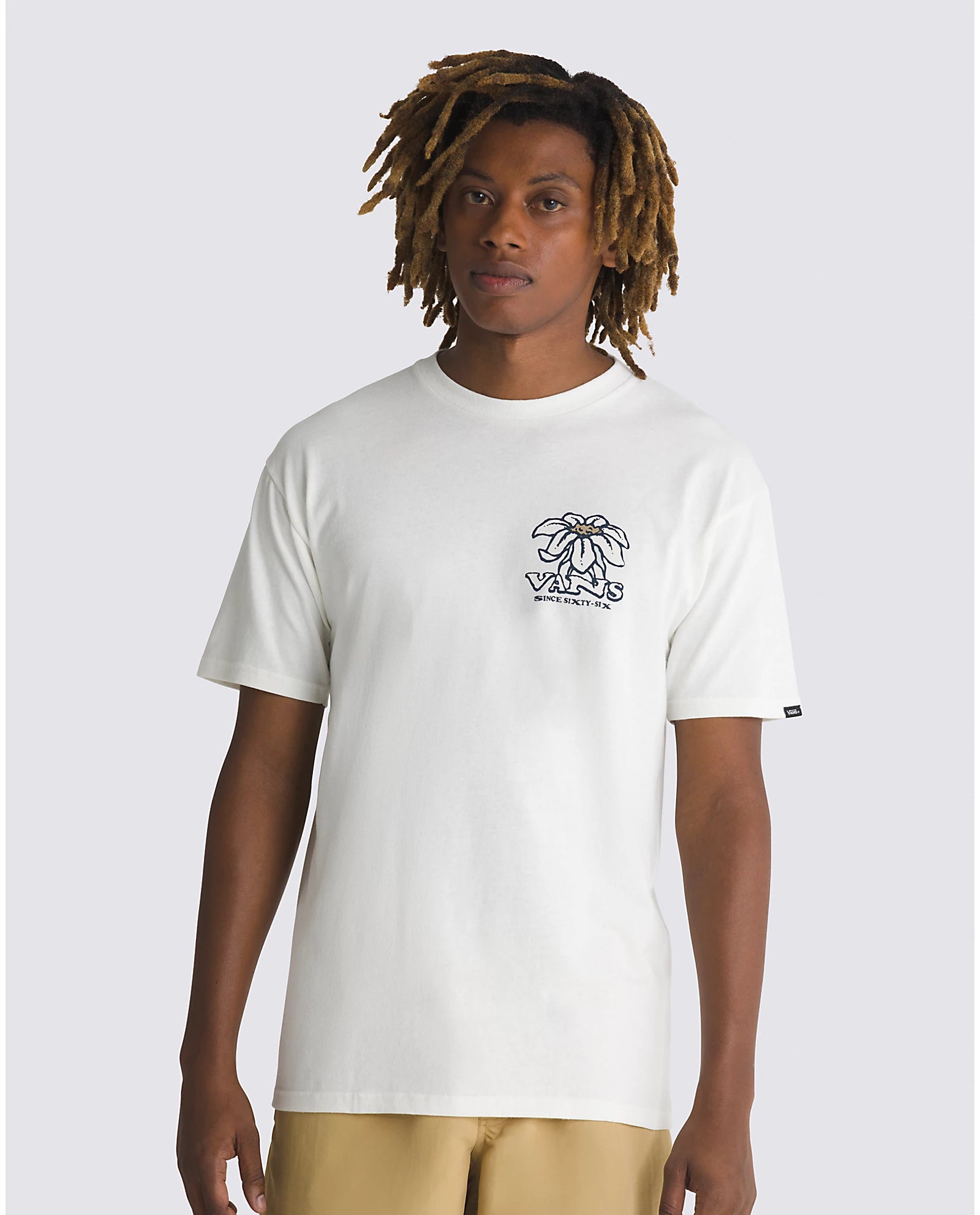 VANS What's Inside SS Tee-Shirt - Marshmallow Mens T Shirt