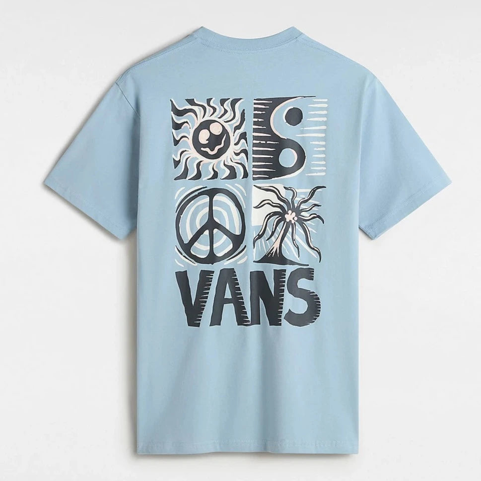 VANS Sunbaked Men s Tee Shirt Dusty Blue