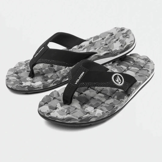 Volcom Recliner Men's Sandal - Grey Camo Mens Footwear