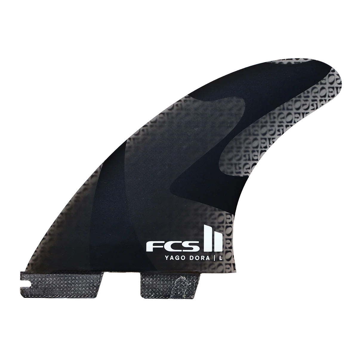 FCS II Yago Dora Signature PG Tri Fin Set Surfboard Fins Preform Glass