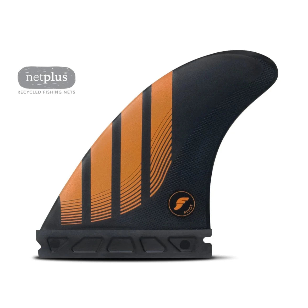 Futures Alpha Series P6 Med Pivot Surfboard Fins Black Org