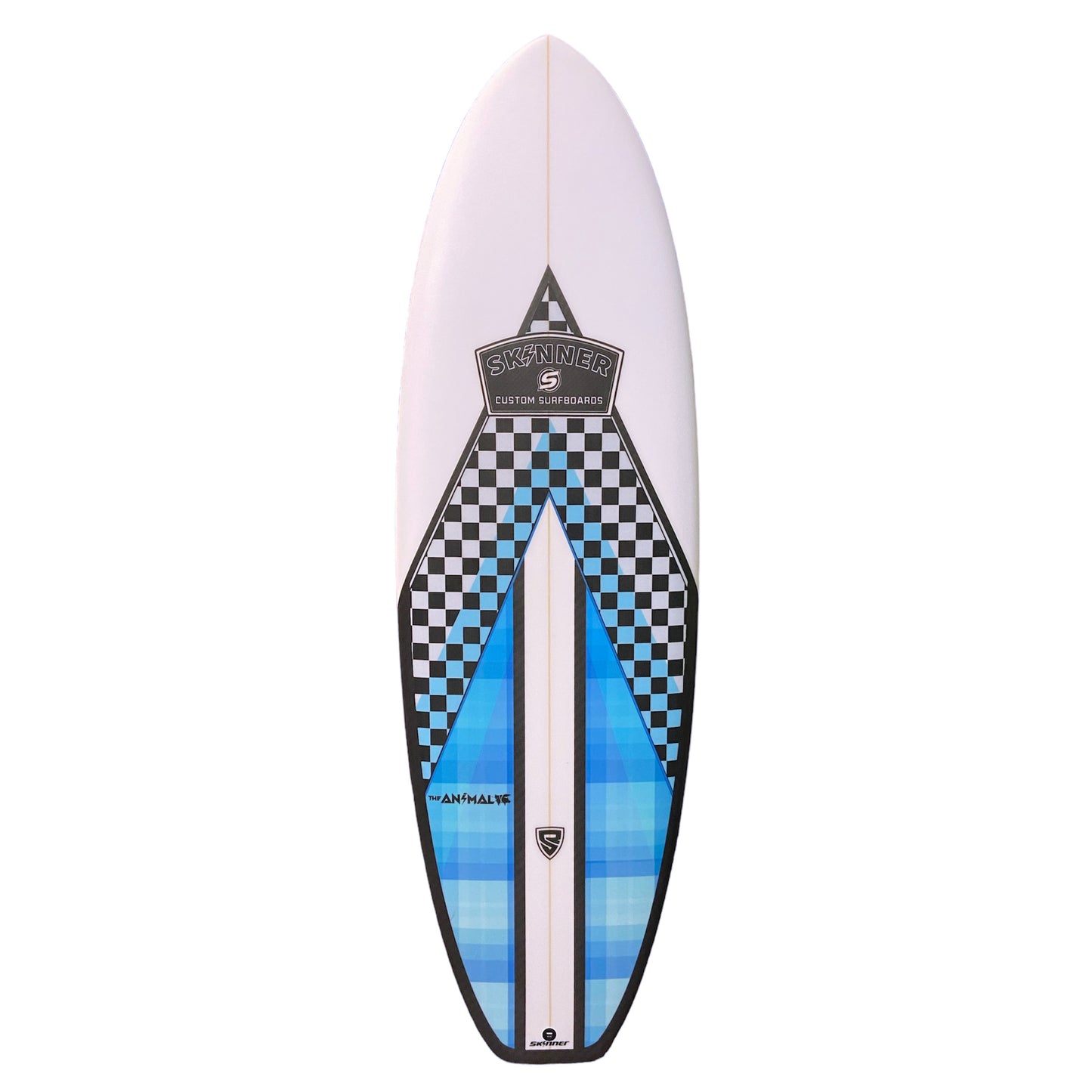 Skinner The Animal 5'10 x 21.45" x 40.2 Liters 5 FCS fins Epoxy Surfboard Surfboard