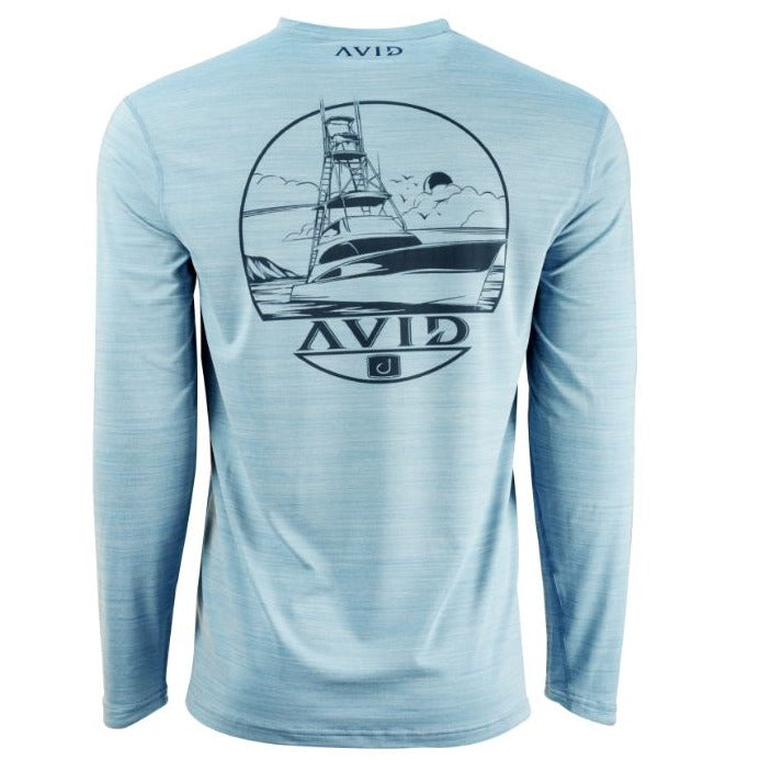 Avid Pacifico Sitting Pretty 50+ UPF Sunshirt - Blue Heaven Rashguard Sun Protection