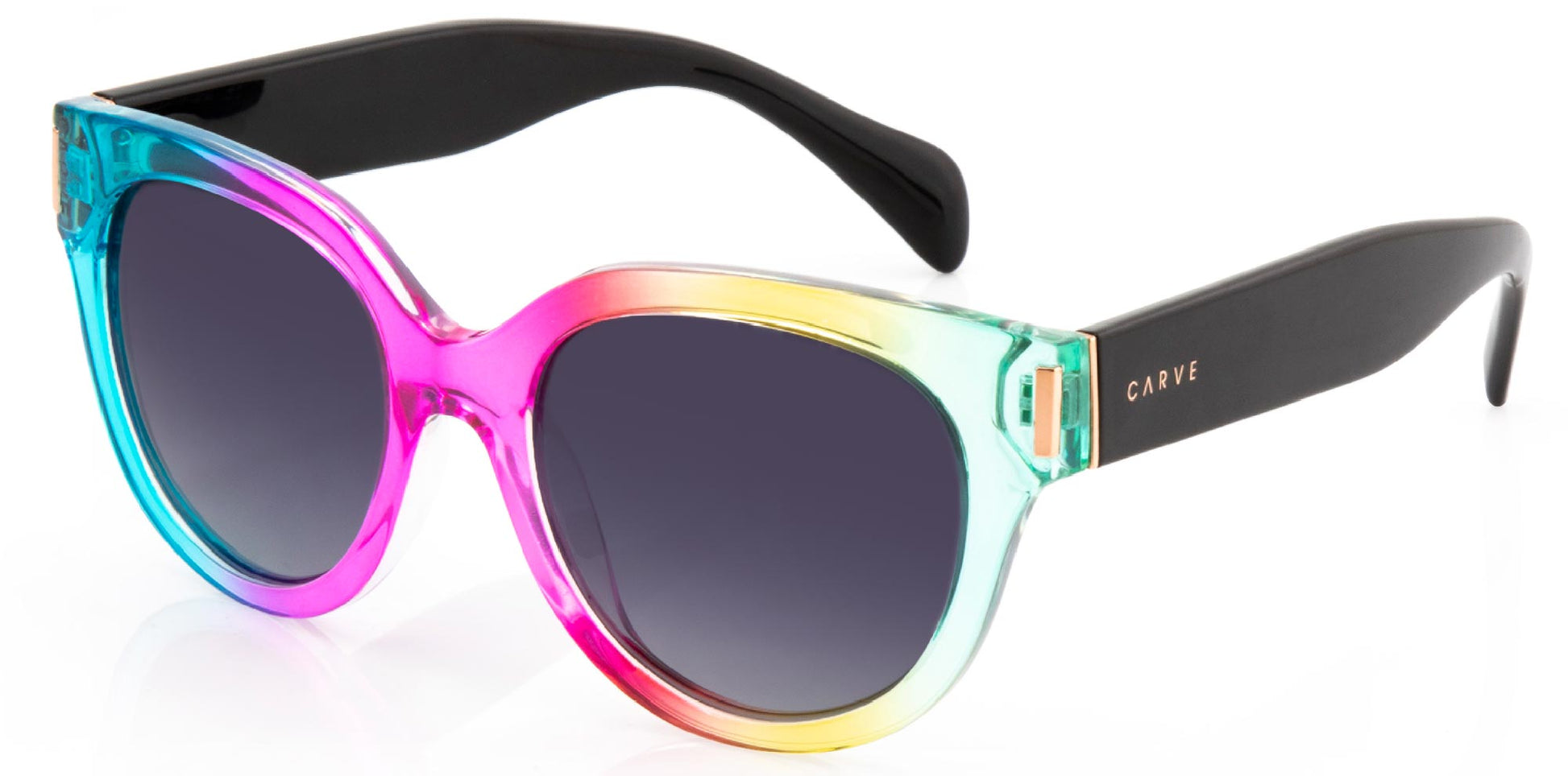 Carve Vivian Polarized Sunglasses Sunglasses Gloss Rainbow