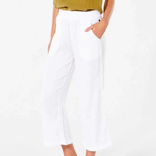 Rip Curl Premium Women's Beach Pant - White womens pant