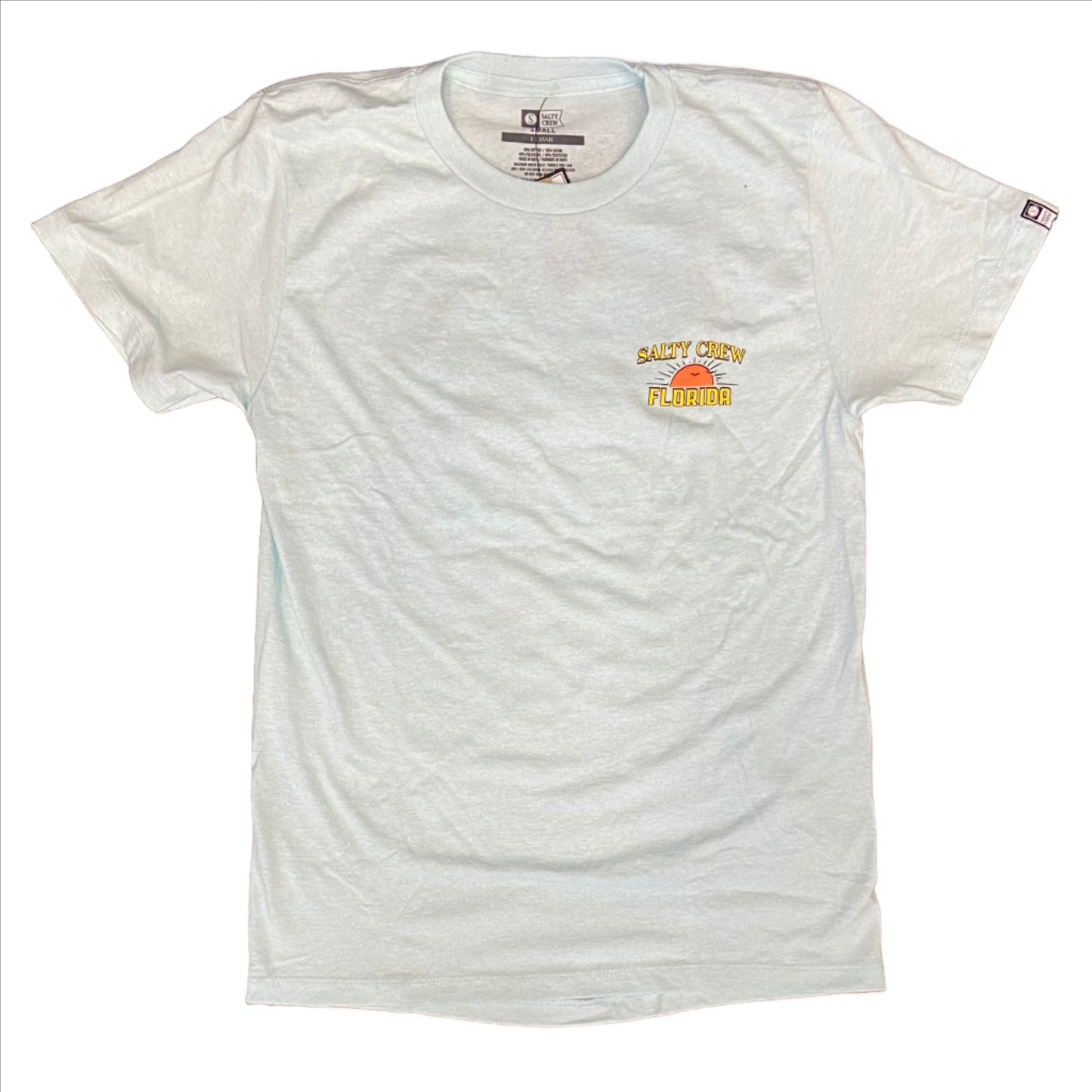 Salty Crew Florida Wahoo Men's S/S Premium Tee- Topaz Heather Mens T Shirt