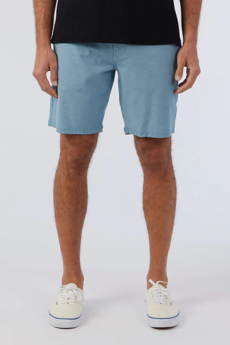 O'neill Reserve Light Check 19" Shorts - BSH Blush Blue Mens Shorts