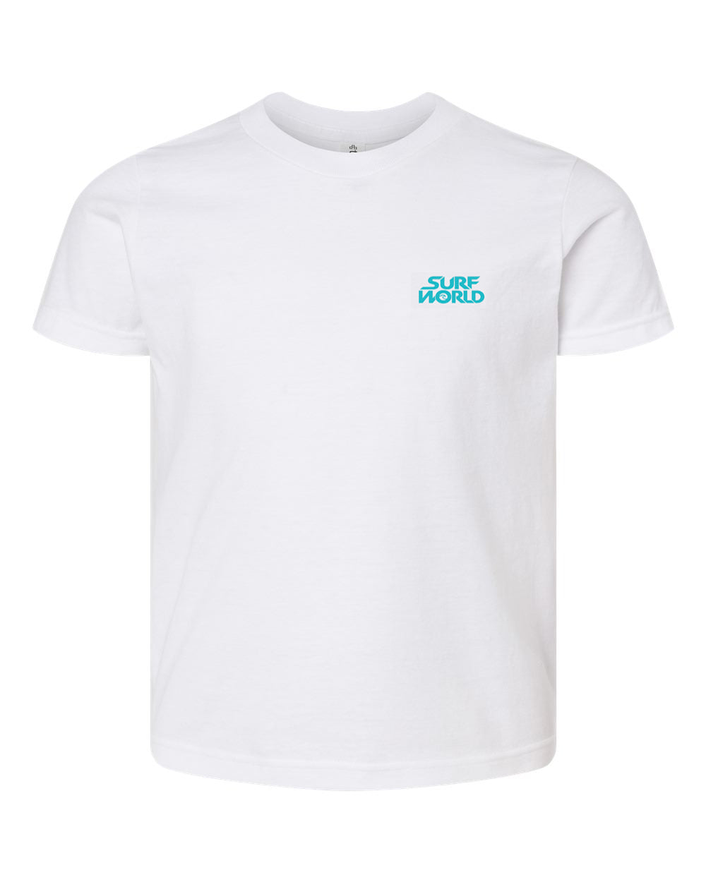 Surf World Summer Yeti Kids Tee Shirt - White Boys T Shirt