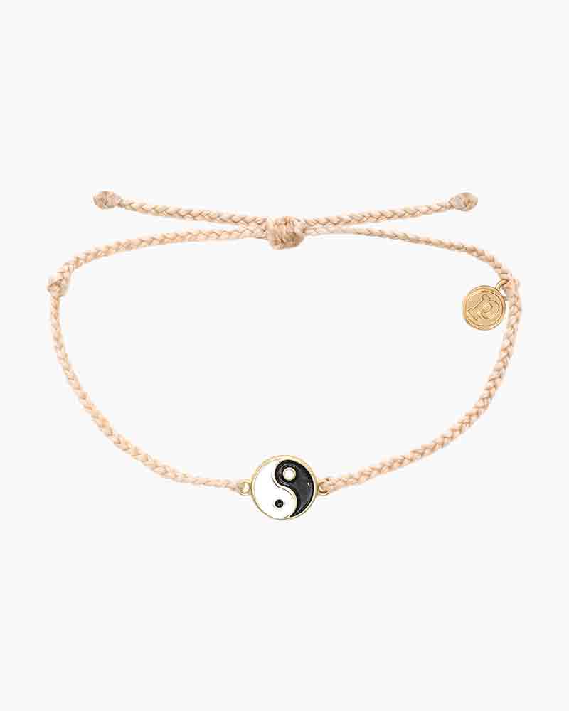 Pura Vida Ying Yang Gold Bracelet - Vanilla Jewelry