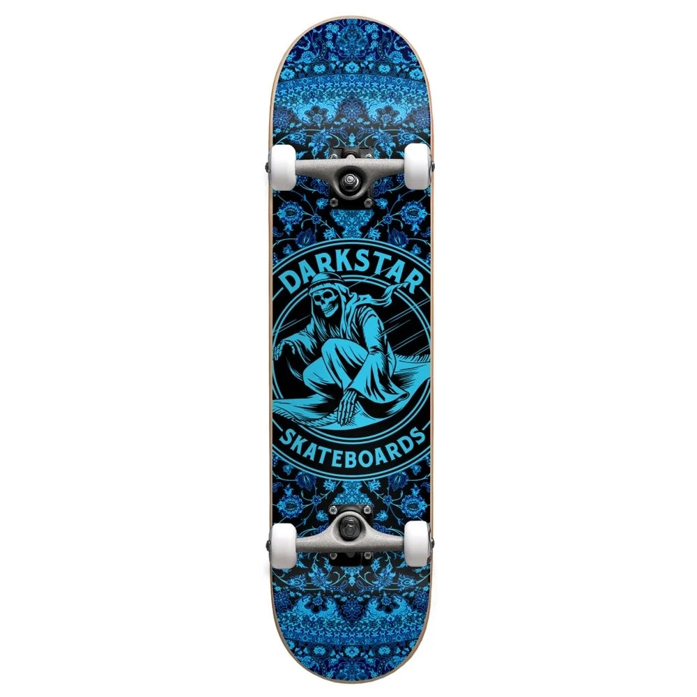 Dark Star Magic Carpet 7.375" Complete Skateboard - Aqua Complete Skateboard