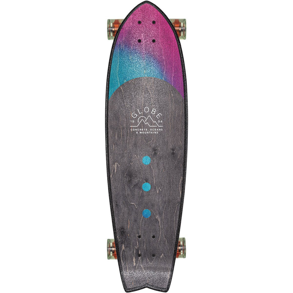 Globe Chromatic 33" Longboard Skateboard - Washed Aqua Longboard Skateboard